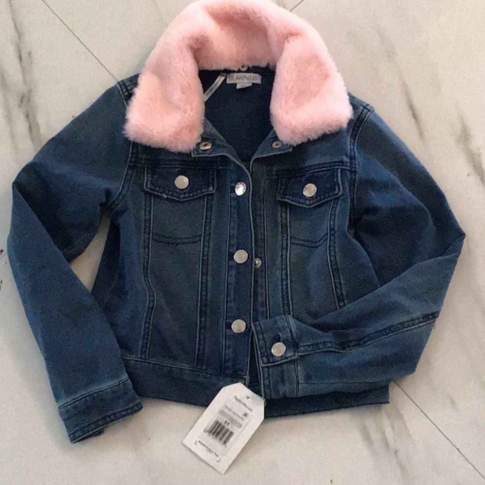 Designer denim jacket